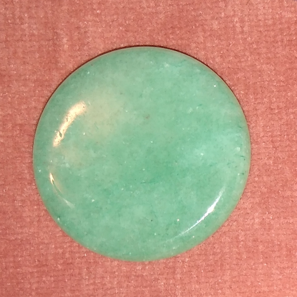 BOGO Green Aventurine Palm Stone Heart Chakra Pocket Gem Gemstone Lucky Rock New